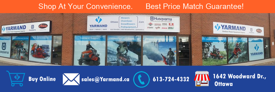 Yarmand Store, snowblower repair