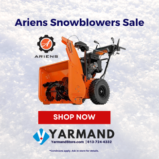 Ottawa Snow blower Sale Contact YARMAND
