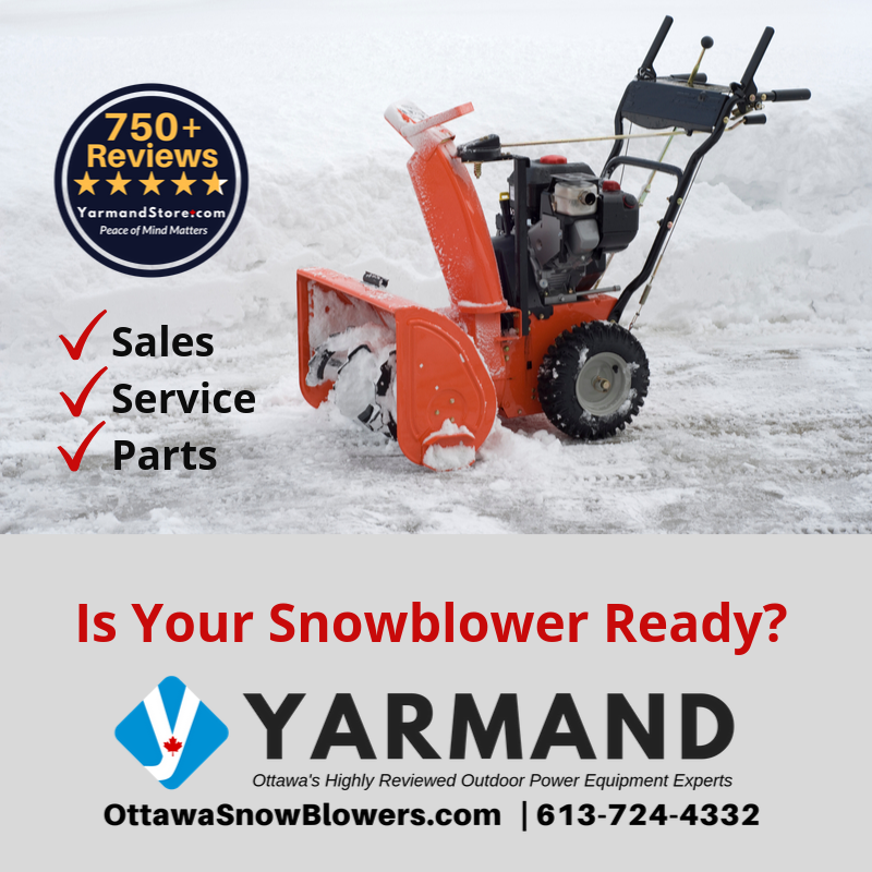 Ottawa Snowblower Repair, Service, YARMAND