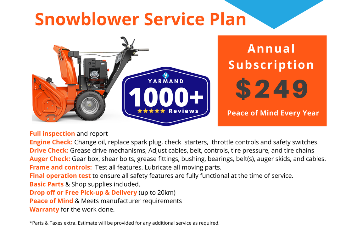Ottawa Snowblower Service Repair Small Engine updated 2022